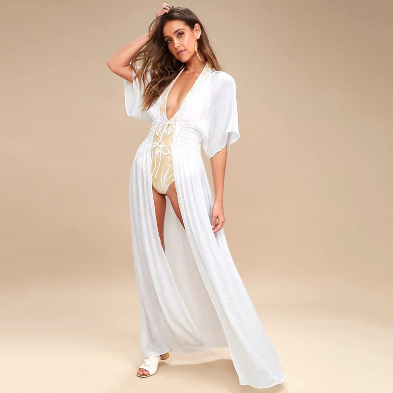 The Aura Lace Open Cardigan