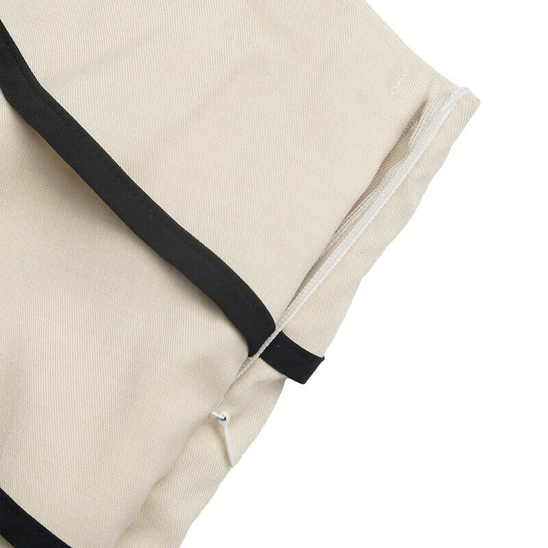 Beige One-Shoulder Ruffle Jumpsuit