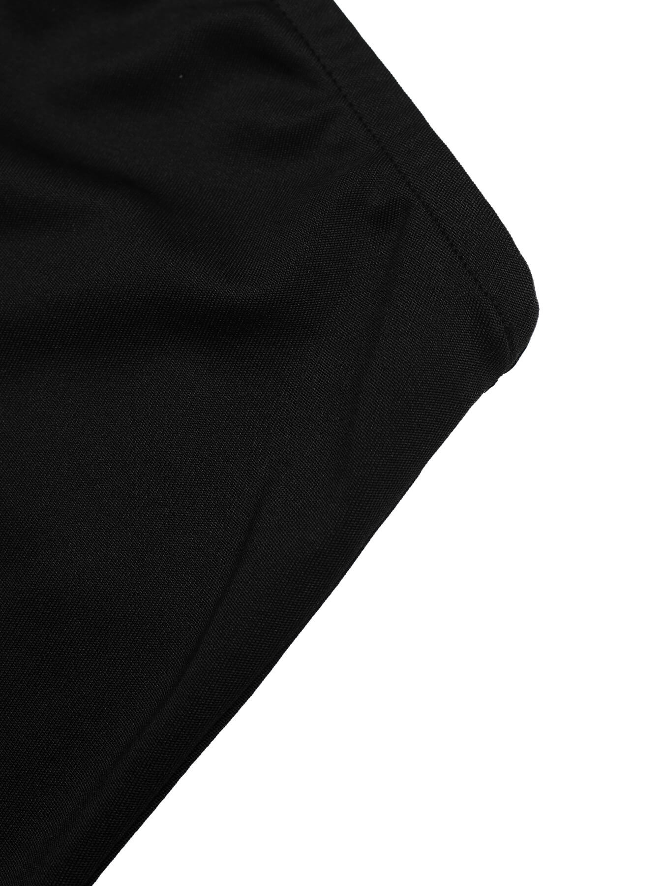 Black and White Strapless Bow Maxi Dress