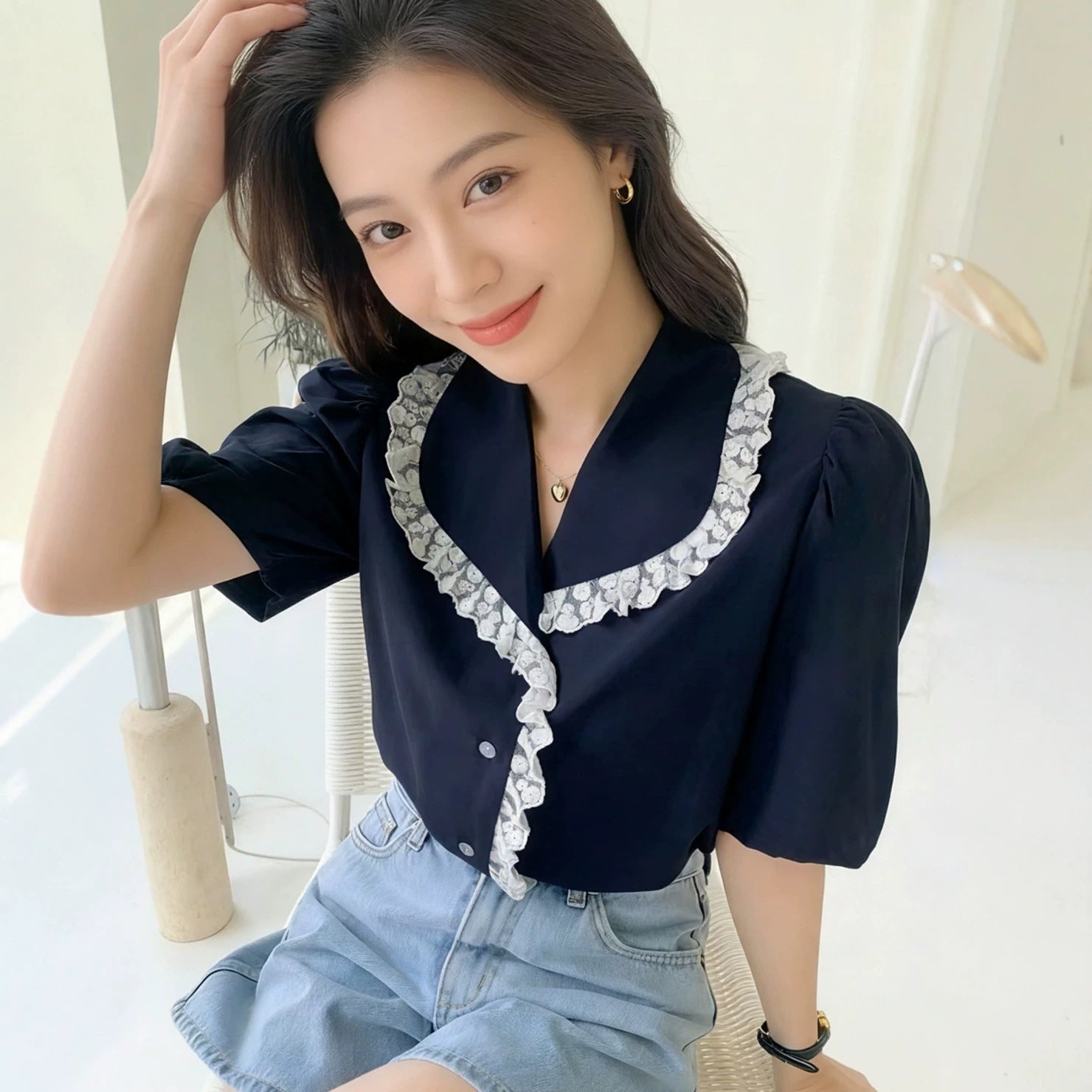 The Neva Soft Form Blouse