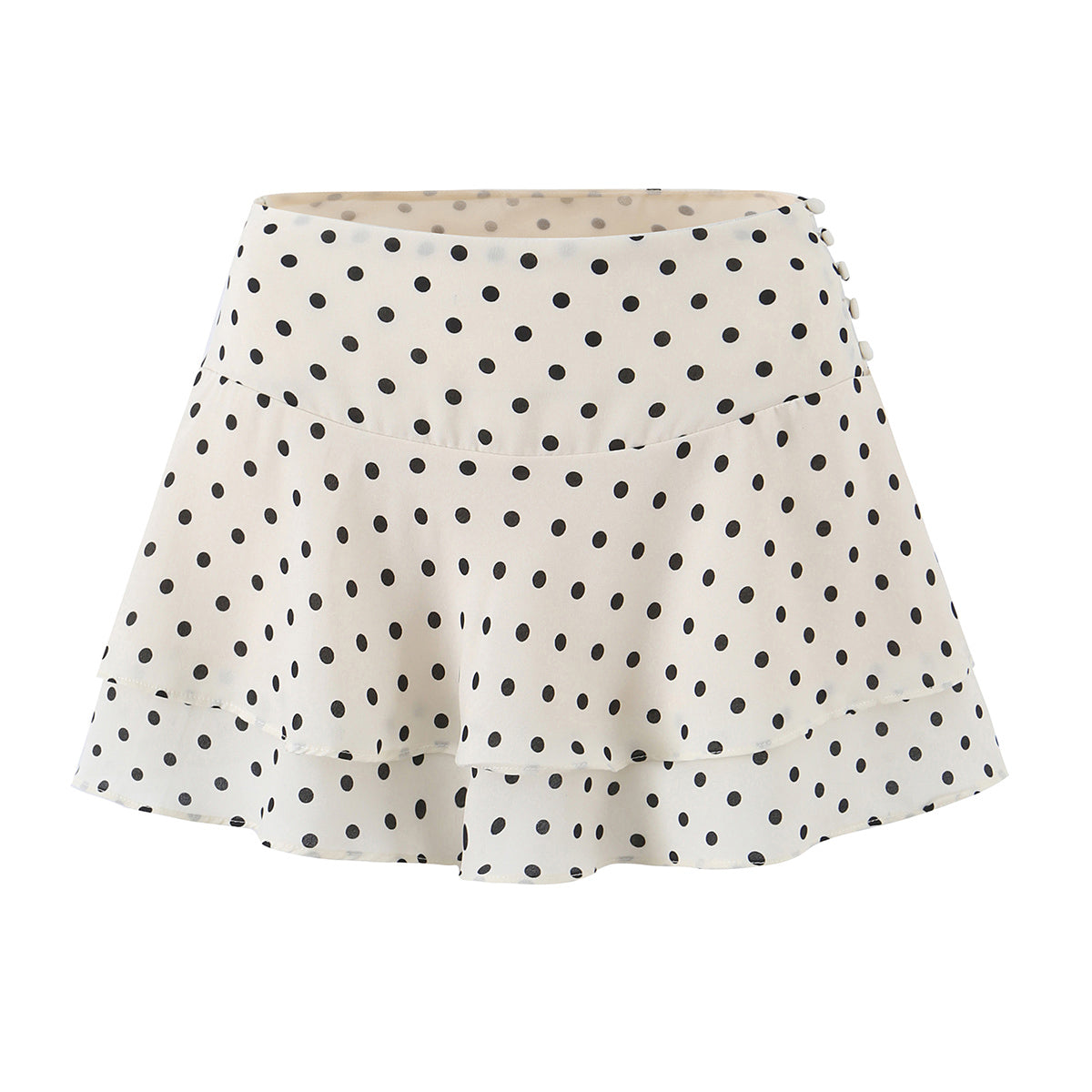 polka dot skirt