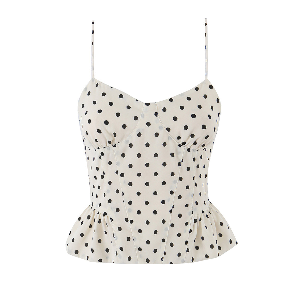 The Dottie Polka Dot Brace & Skirt Set