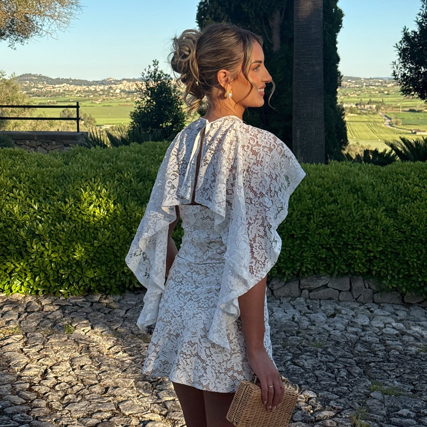 The Elodie Lace Three-Piece Set